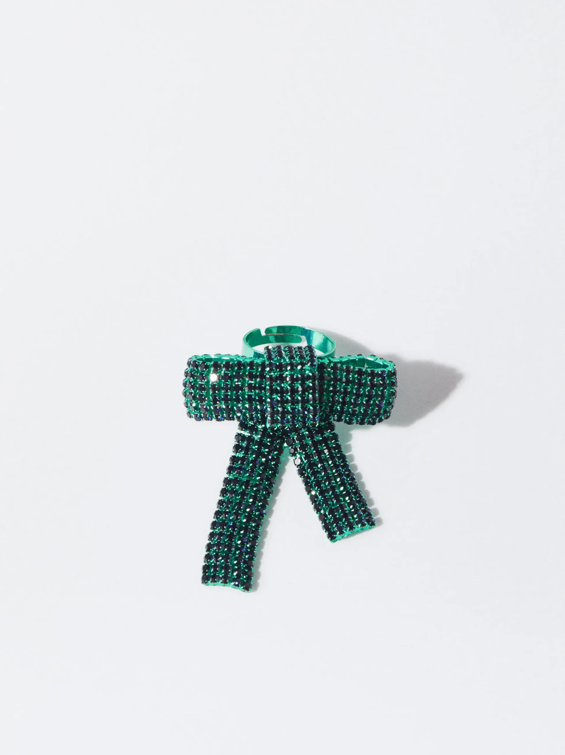 PARFOIS Basics|Strick>Online Exclusive - Ring Maxi-Bogen Grün