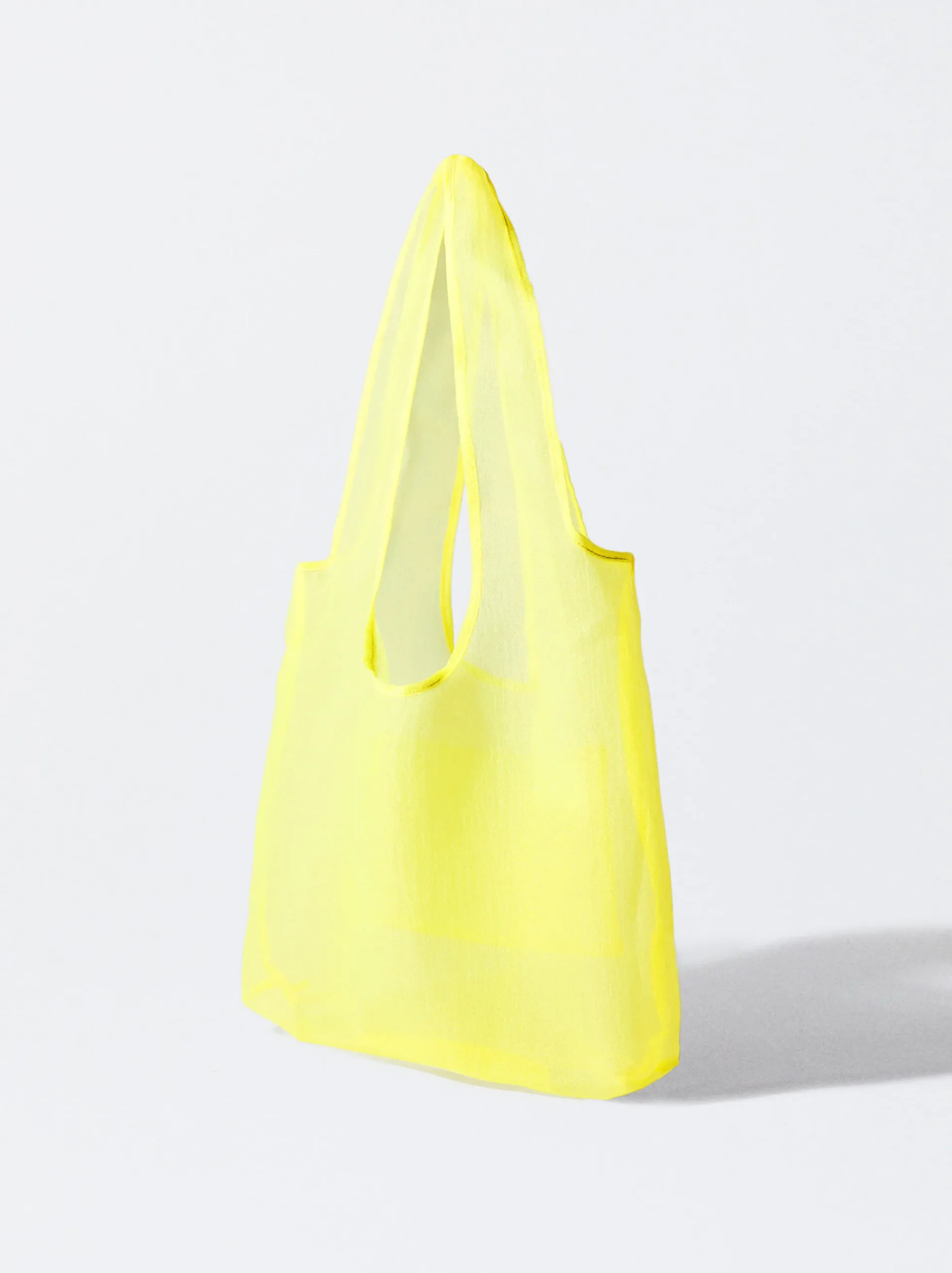 PARFOIS Blazer und Mäntel>Online Exclusive - Schultertasche Aus Organza Gelb
