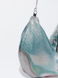 PARFOIS Schultertaschen>Online Exclusive - Schultertasche Mit Meshstoff Mehrfarbig