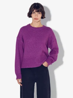 PARFOIS Hosen>Online Exclusive - Strickpullover Violett