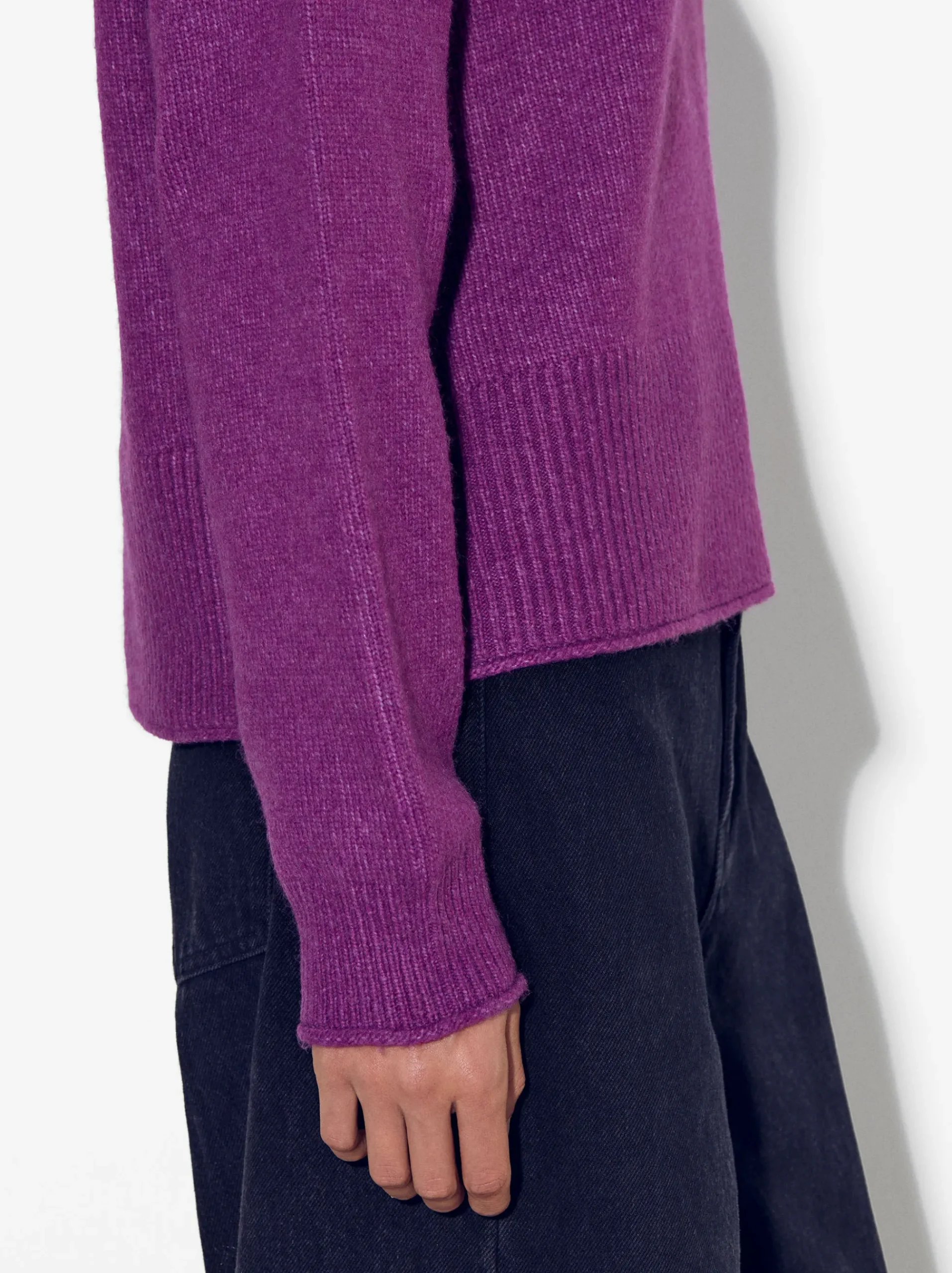 PARFOIS Hosen>Online Exclusive - Strickpullover Violett