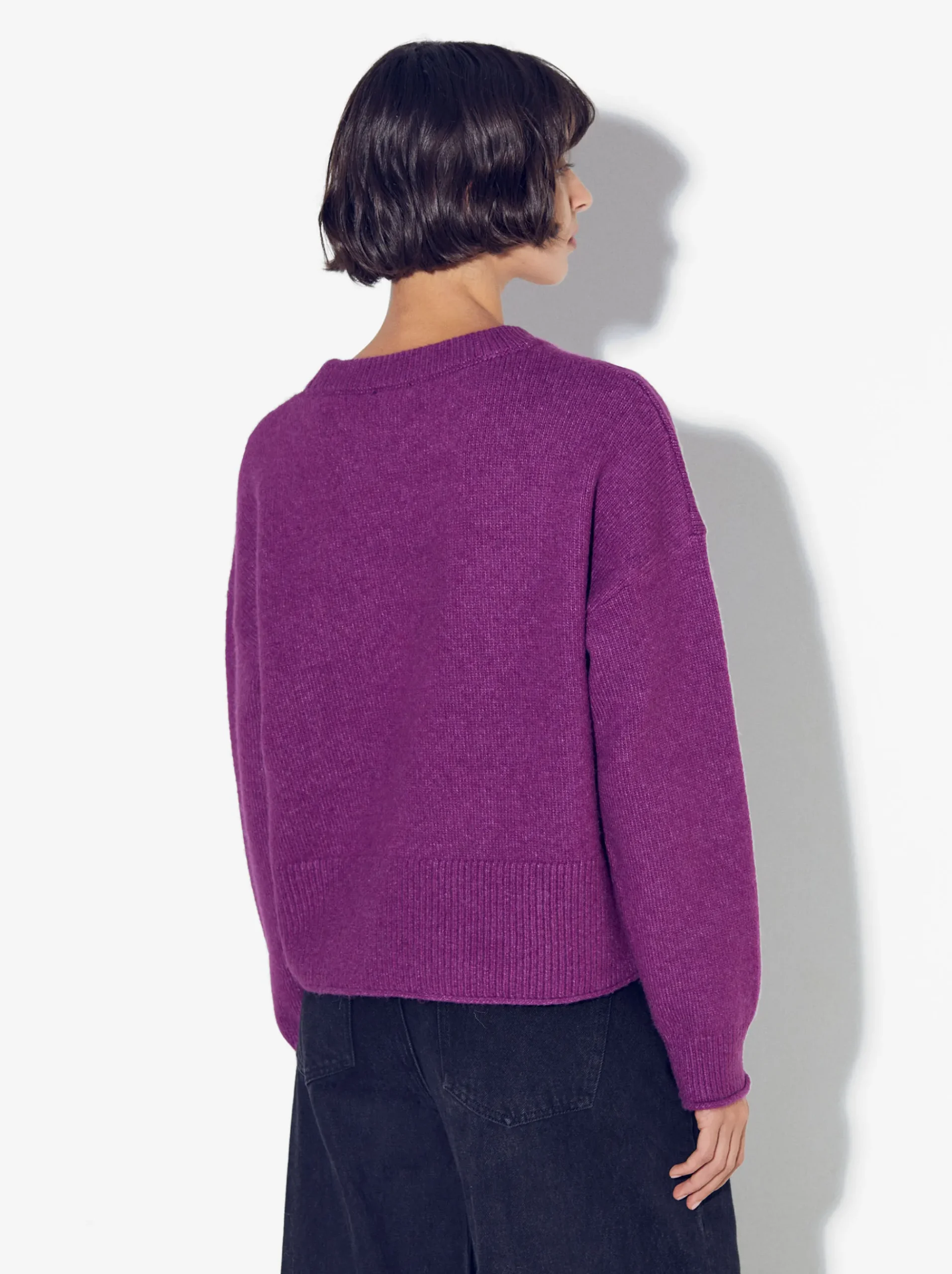 PARFOIS Hosen>Online Exclusive - Strickpullover Violett