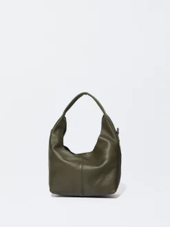 PARFOIS Schultertaschen>Online Exclusive - Umhängetasche Aus Leder Khaki