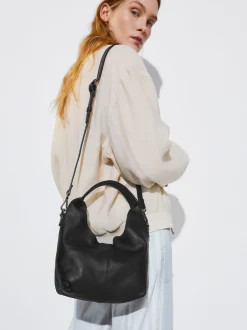 PARFOIS Blazer und Mäntel>Online Exclusive - Umh&auml;ngetasche Aus Leder Schwarz