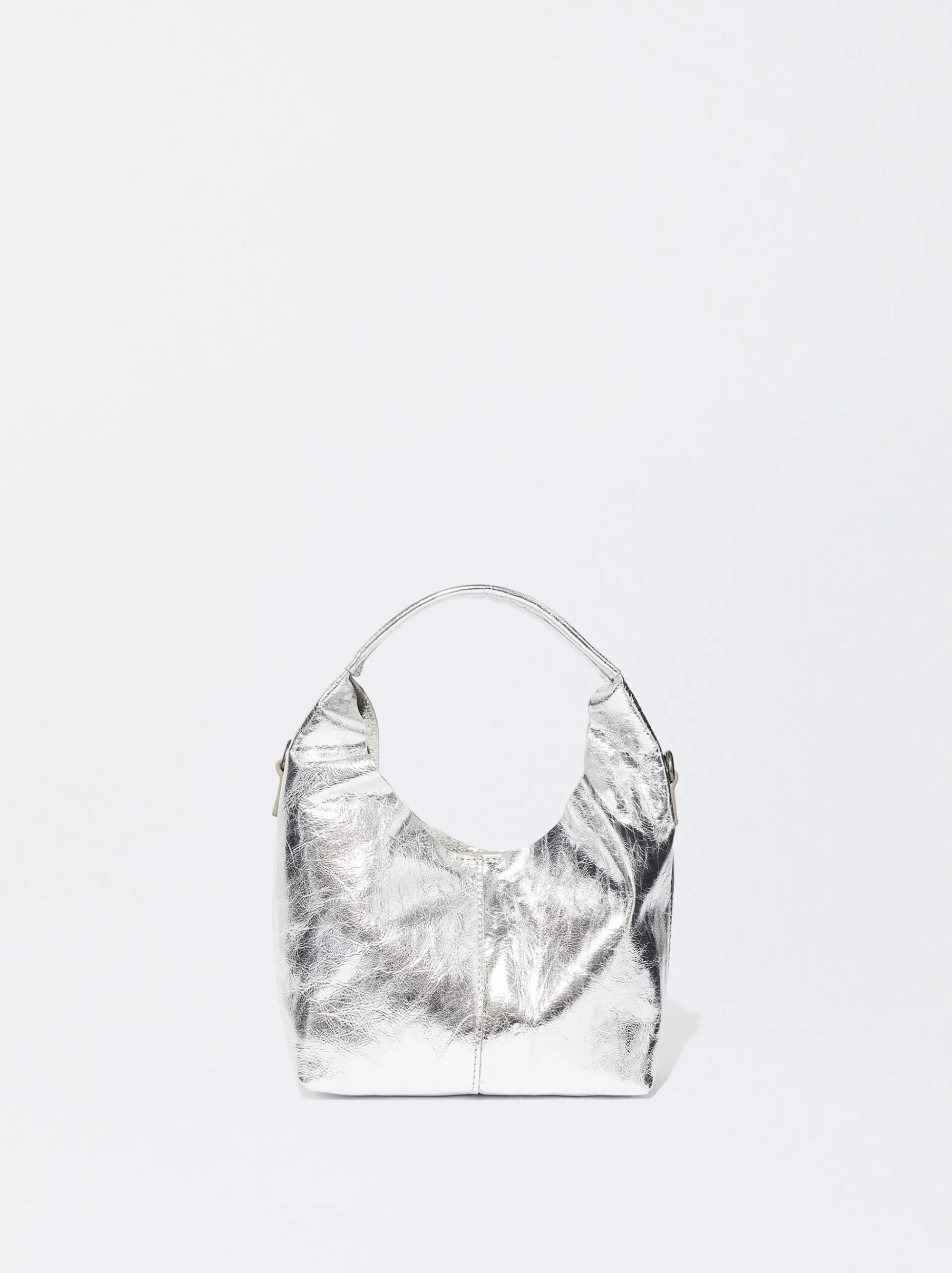 PARFOIS Schultertaschen>Online Exclusive - Umhängetasche Aus Leder Silber