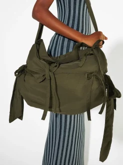 PARFOIS Lunchpaket>Online Exclusive - Umh&auml;ngetasche Mit Frasen Khaki