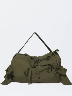 PARFOIS Lunchpaket>Online Exclusive - Umh&auml;ngetasche Mit Frasen Khaki