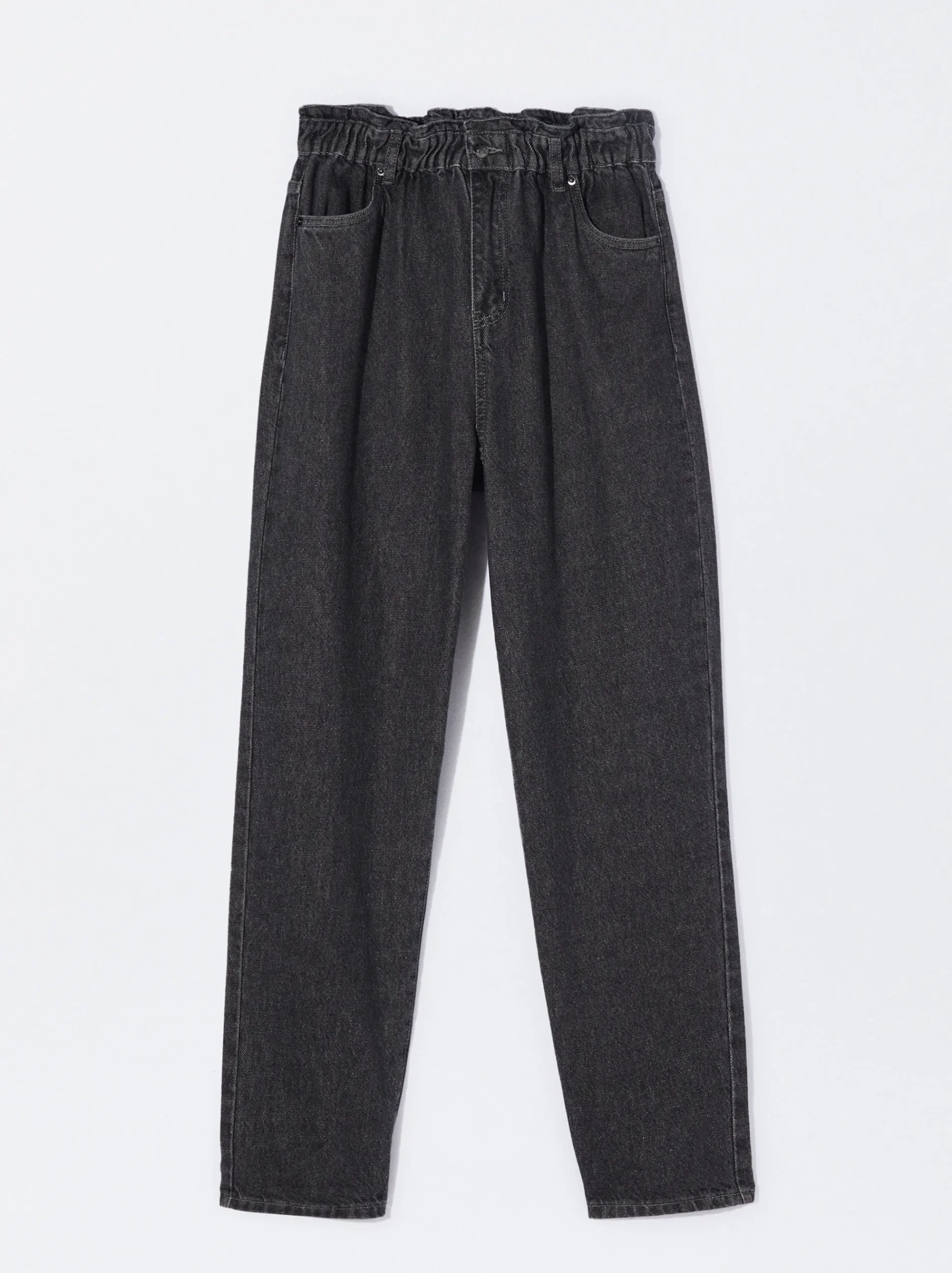 PARFOIS Strick|Pullover Und Jacke>Paperbag-Jeans Grau
