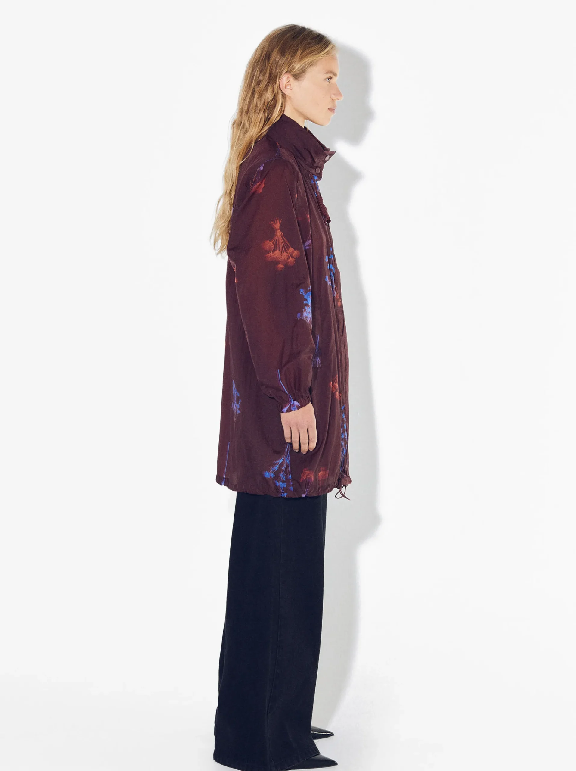 PARFOIS Raffinierter Modeschmuck|Lange Ohrringe>Parka Mit Taschen Und Kapuzen Bordeaux