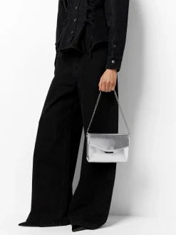 PARFOIS Reisetaschen>Party Clutch Im Metallischen Look Silber