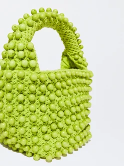 PARFOIS Schultertaschen|Grosse Taschen>Party Clutch Mit Perlen Gr&uuml;n