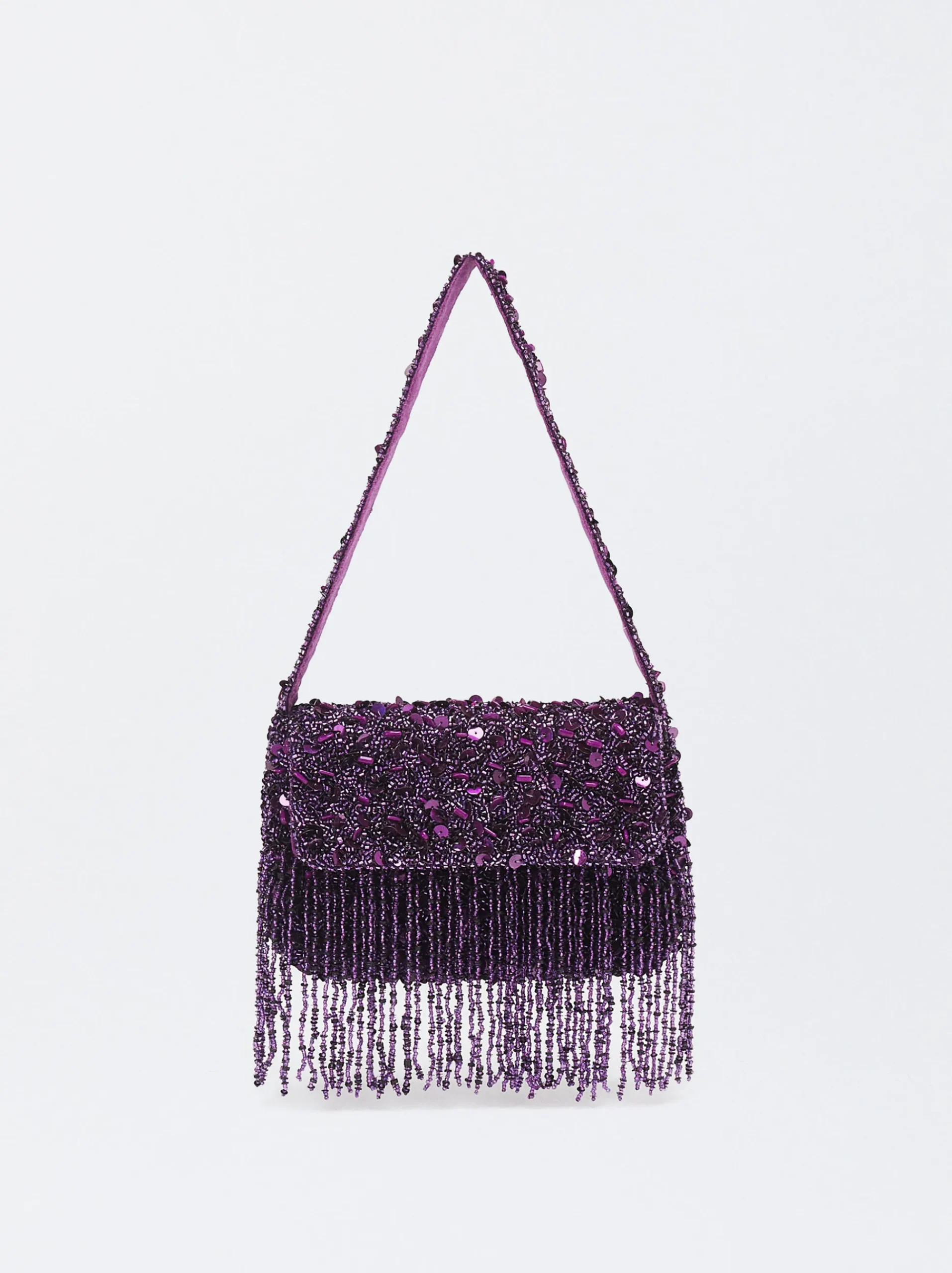PARFOIS Umhängetaschen|Handtaschen>Party Clutch Mit Perlen Violett