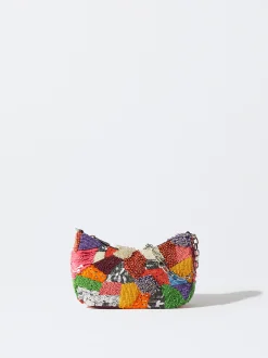 PARFOIS Schultertaschen>Party Clutch Mit Perlen Mehrfarbig