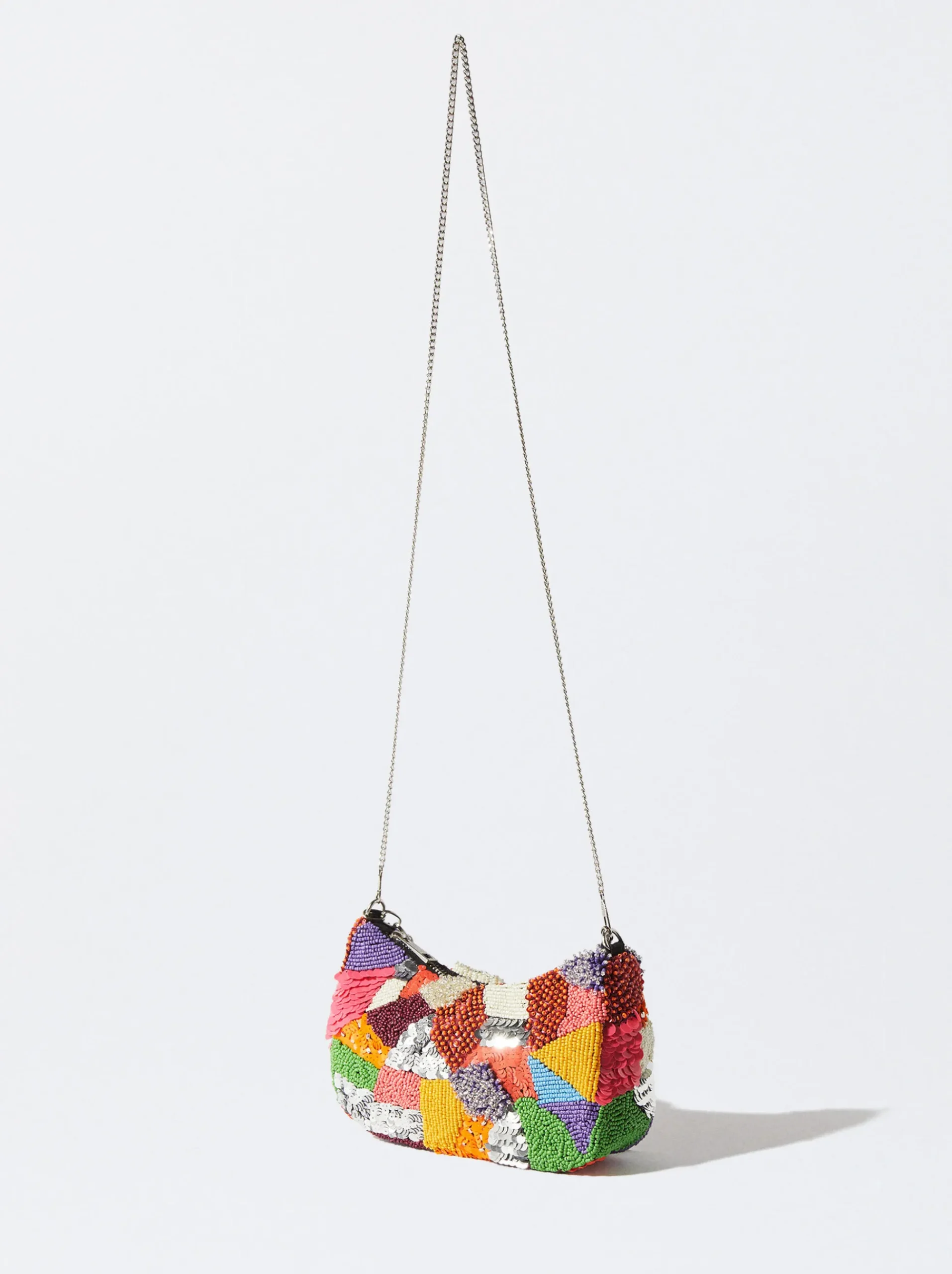 PARFOIS Schultertaschen>Party Clutch Mit Perlen Mehrfarbig