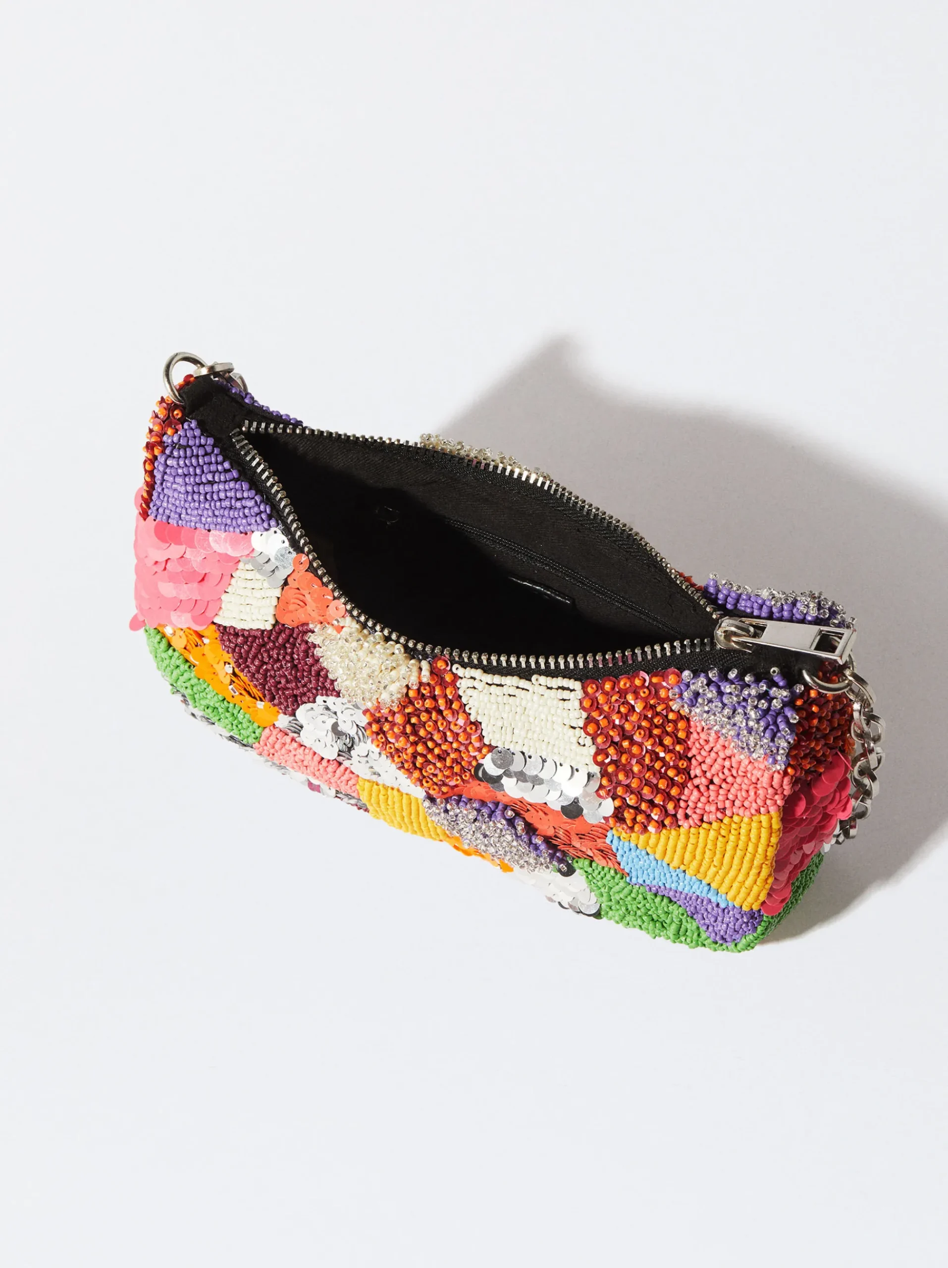 PARFOIS Schultertaschen>Party Clutch Mit Perlen Mehrfarbig