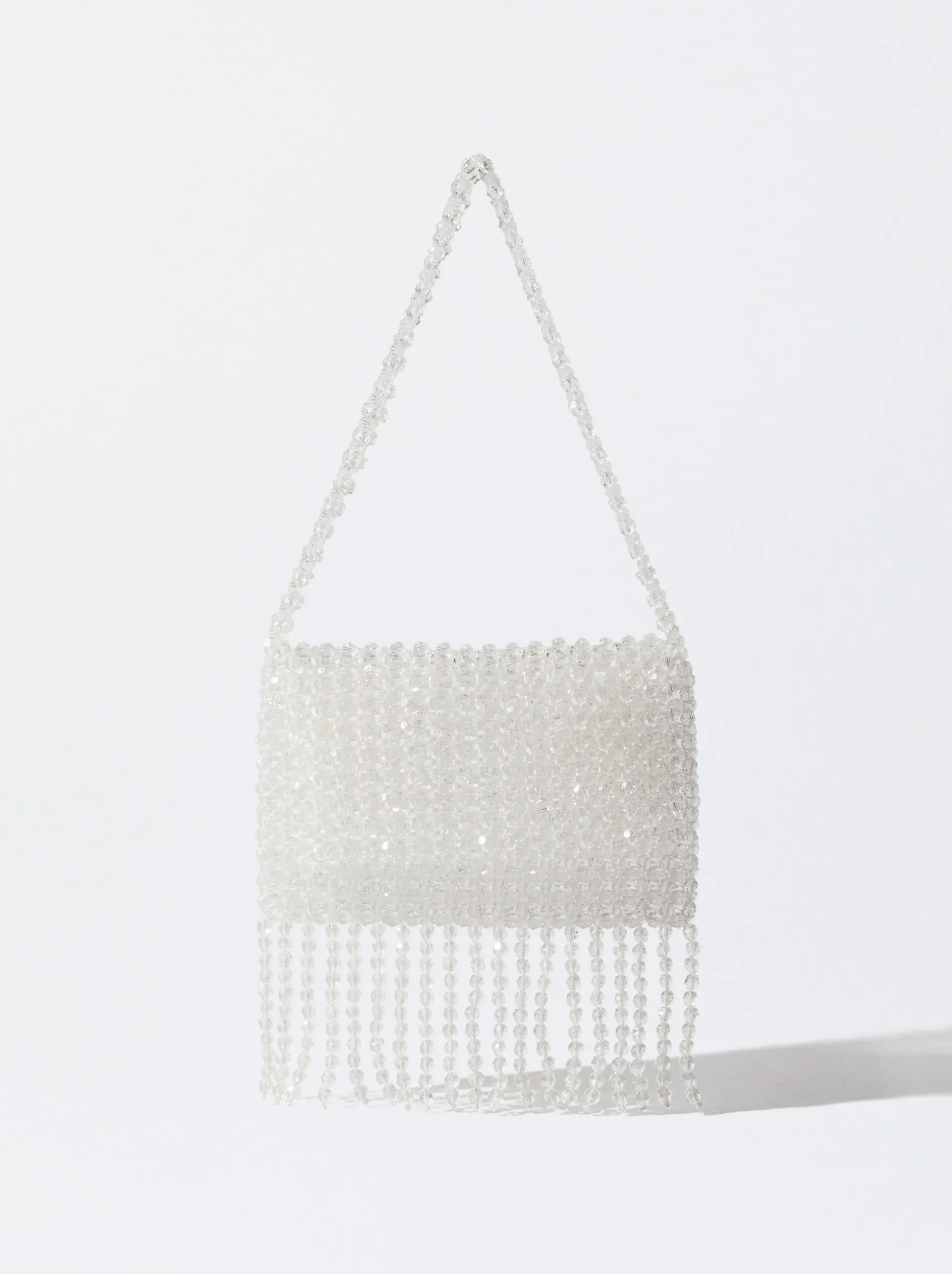 PARFOIS Schultertaschen>Party-Handtasche Mit Strass Grau