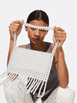 PARFOIS Schultertaschen>Party-Handtasche Mit Strass Grau
