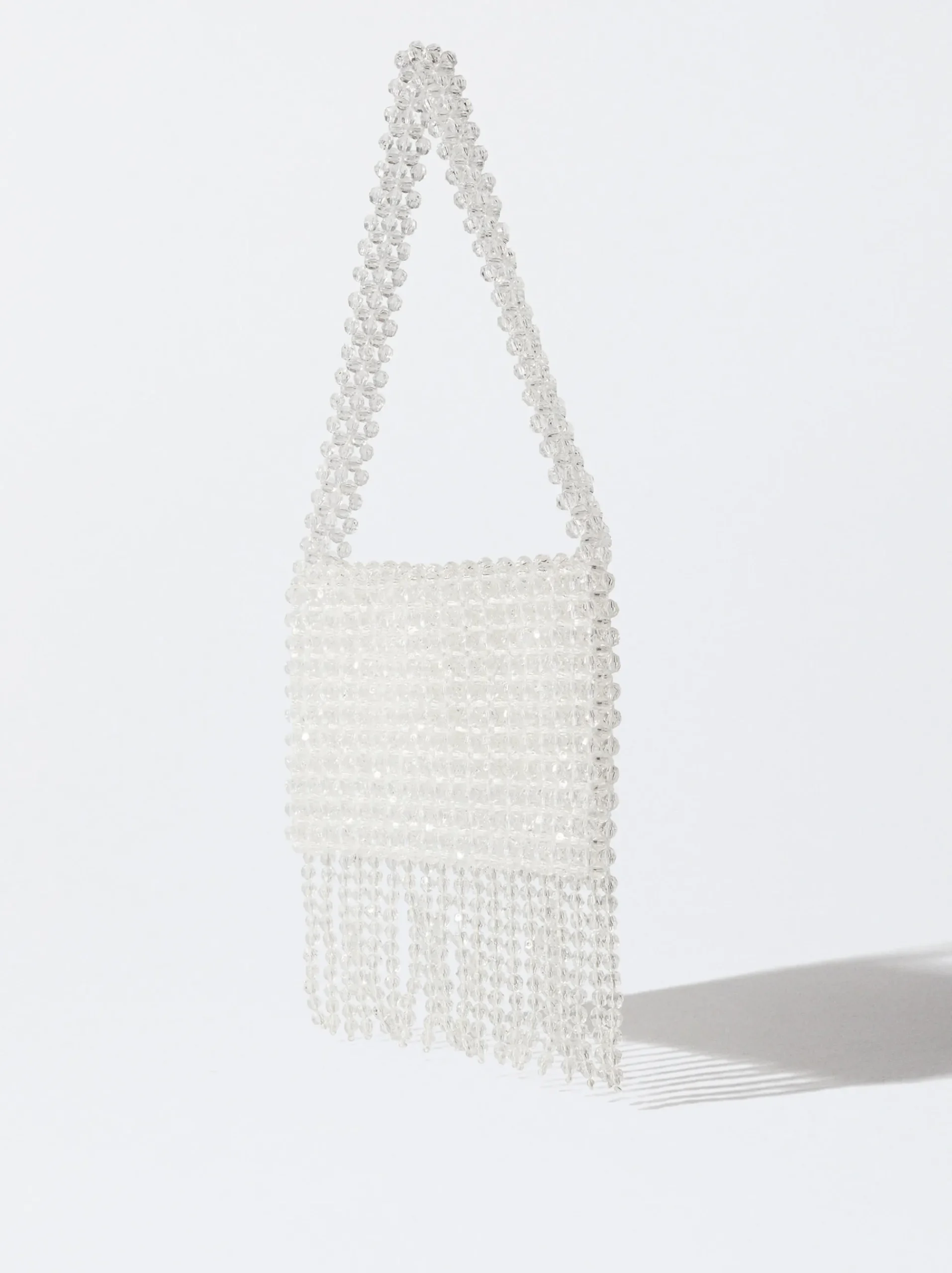PARFOIS Schultertaschen>Party-Handtasche Mit Strass Grau