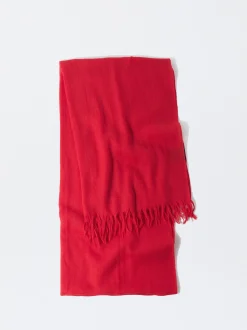 PARFOIS Geldbeutel>Pashmina Aus 100 % Wolle Rot