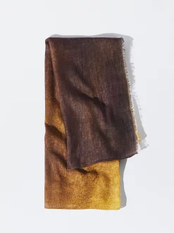 PARFOIS Bucket>Pashmina Aus Leinen Gelb