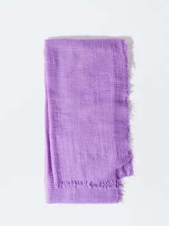PARFOIS Geldbeutel|Basics>Pashmina Mit Ausgefranstem Saum Violett