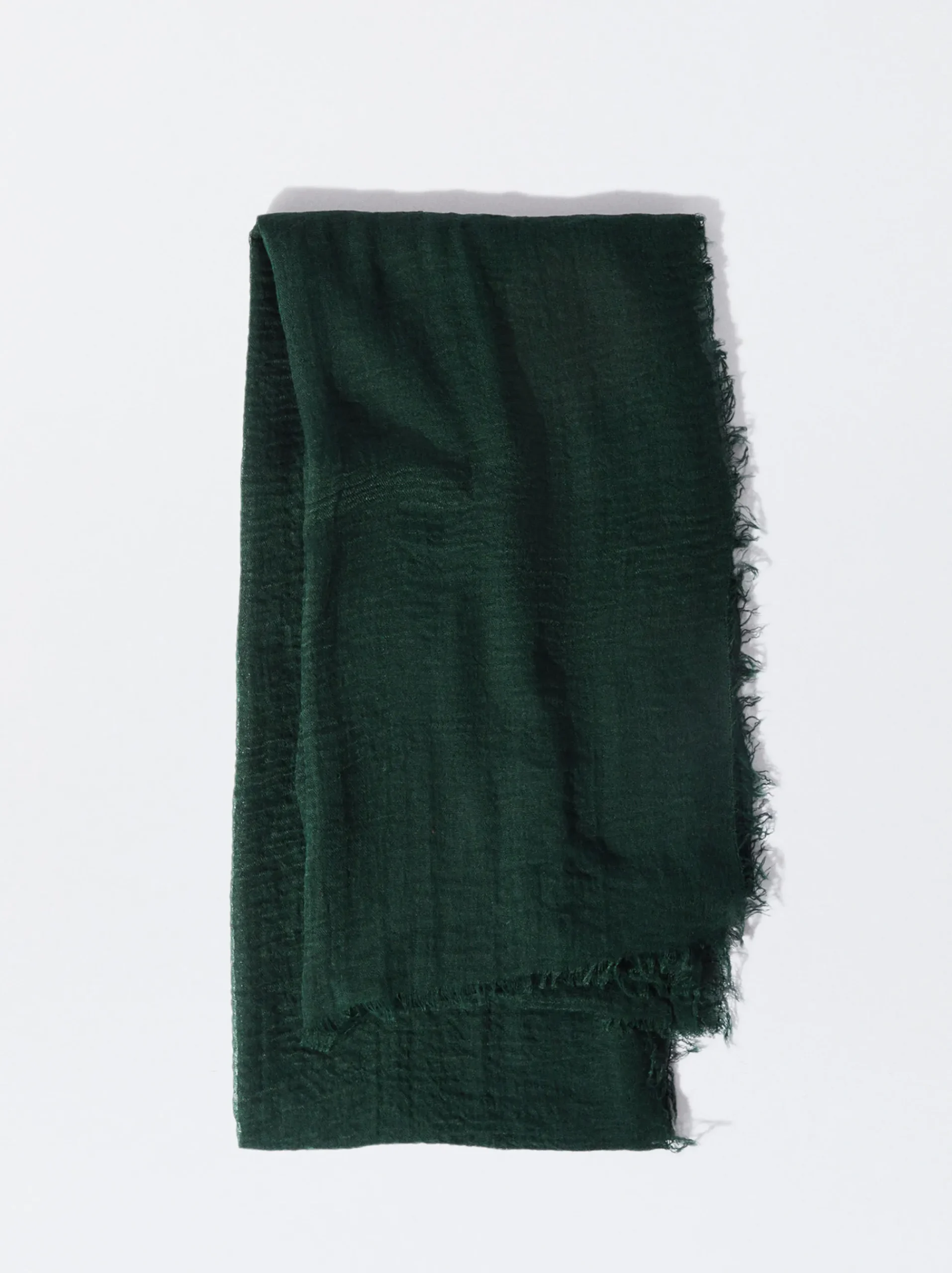 PARFOIS Geldbeutel>Pashmina Mit Ausgefranstem Saum Braun