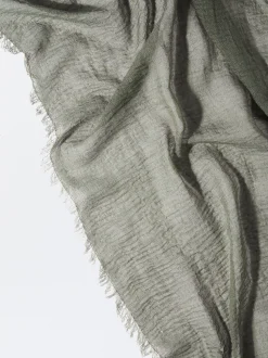 PARFOIS Bucket|Winterhüte>Pashmina Mit Ausgefranstem Saum Khaki