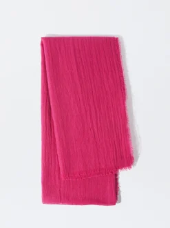 PARFOIS Geldbeutel|Basics>Pashmina Mit Ausgefranstem Saum Rosa