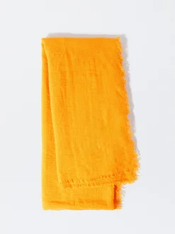 PARFOIS Geldbeutel>Pashmina Mit Ausgefranstem Saum Gelb