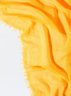 PARFOIS Geldbeutel>Pashmina Mit Ausgefranstem Saum Gelb