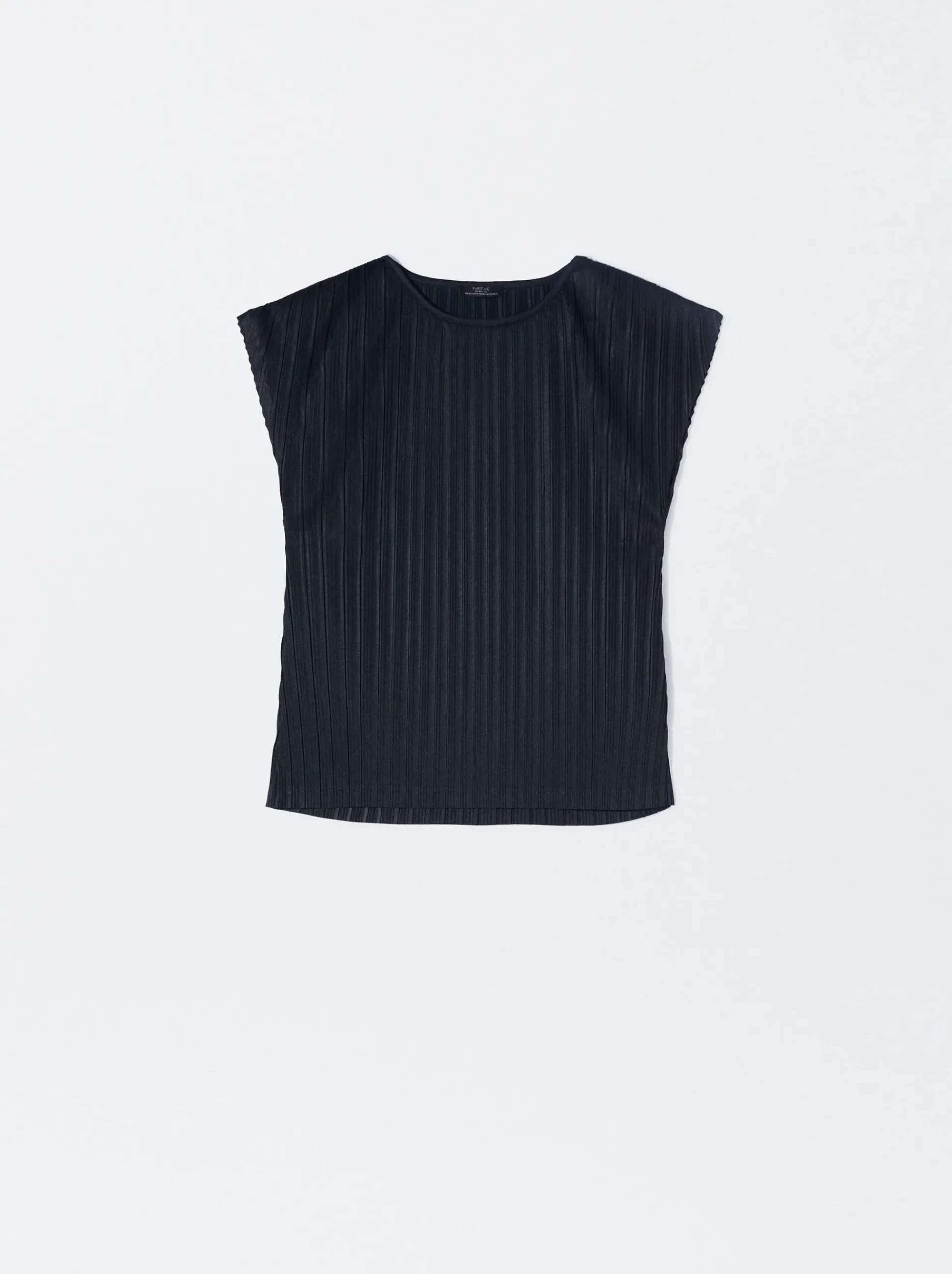 PARFOIS Strick|Pullover Und Jacke>Plissiertes Oberteil Grau