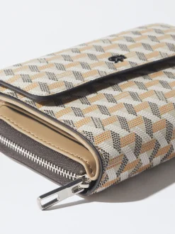 PARFOIS Goldfarbene Uhren>Portemonnai Mit Print