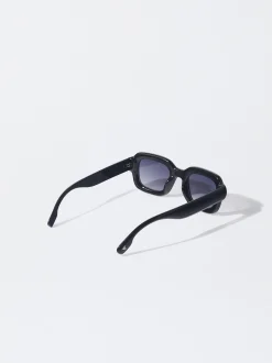 PARFOIS Kunststoff Sonnenbrille|Ovalem Sonnenbrille><noscript><img width=