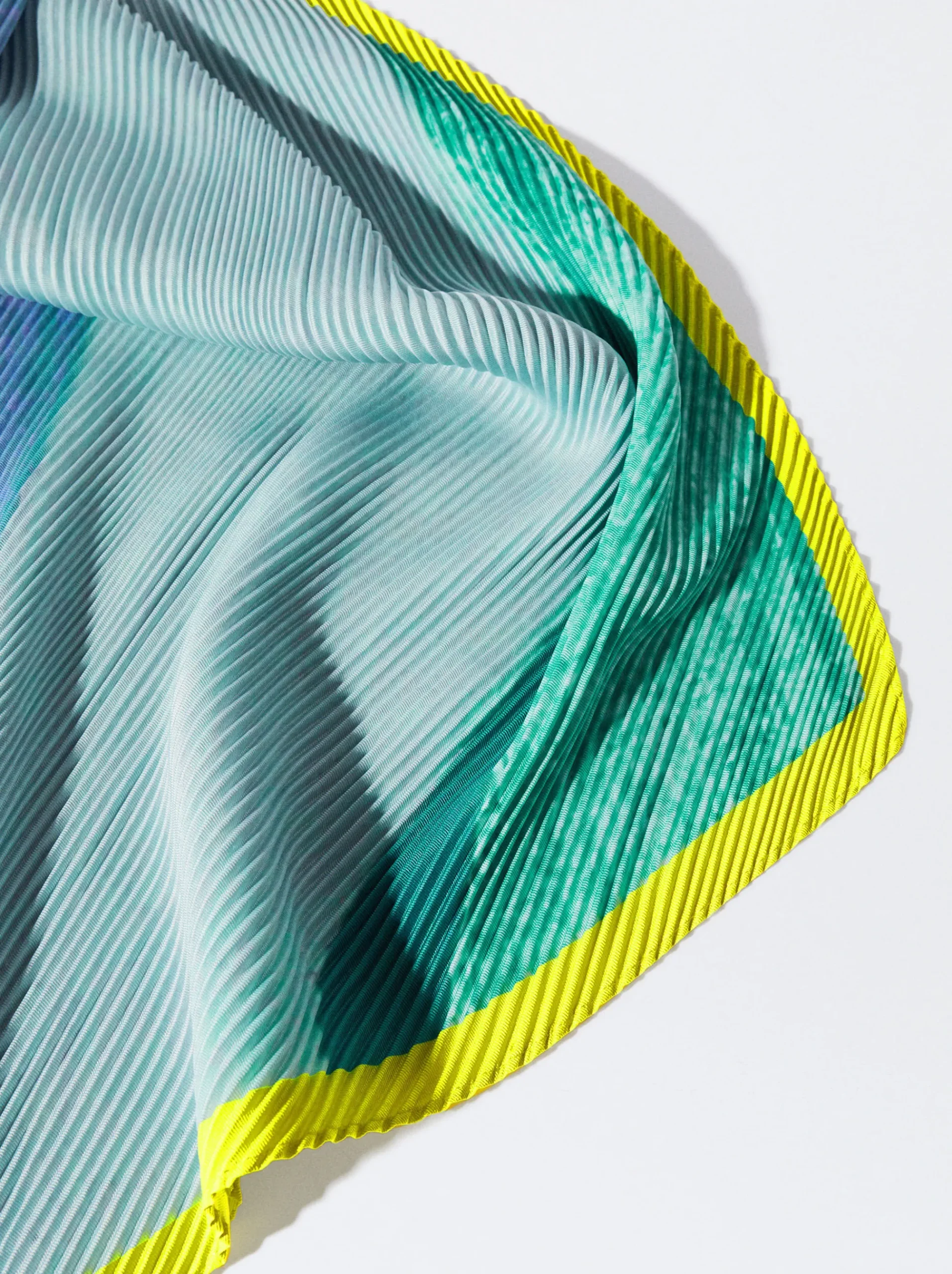 PARFOIS Schals|Schals>Quadratisches Halstuch Mit Print Gelb