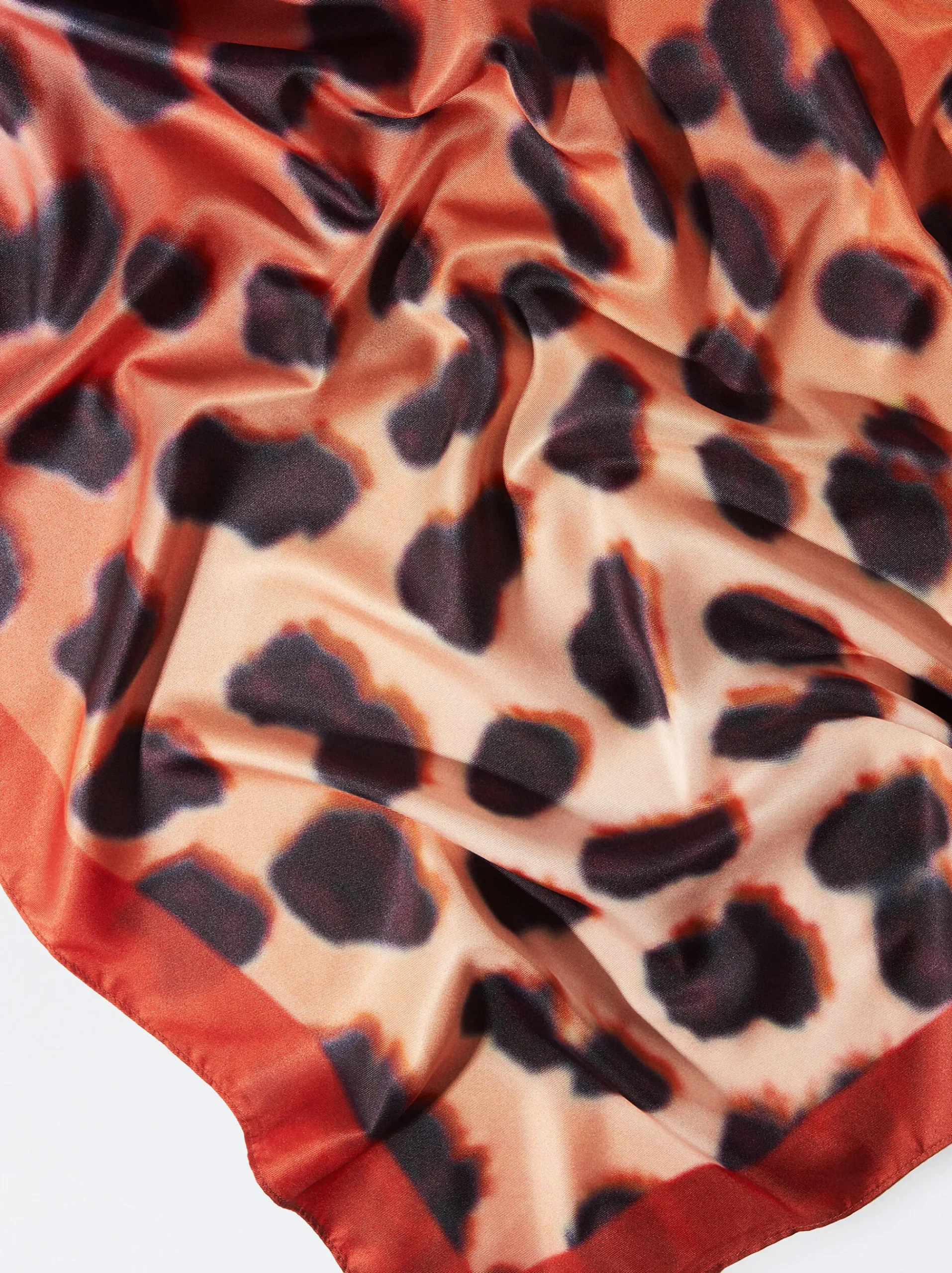 PARFOIS Schals|Schals>Quadratisches Halstuch Mit Print Rot