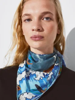 PARFOIS Graduierte Brille>Quadratisches Halstuch Mit Print Mehrfarbig