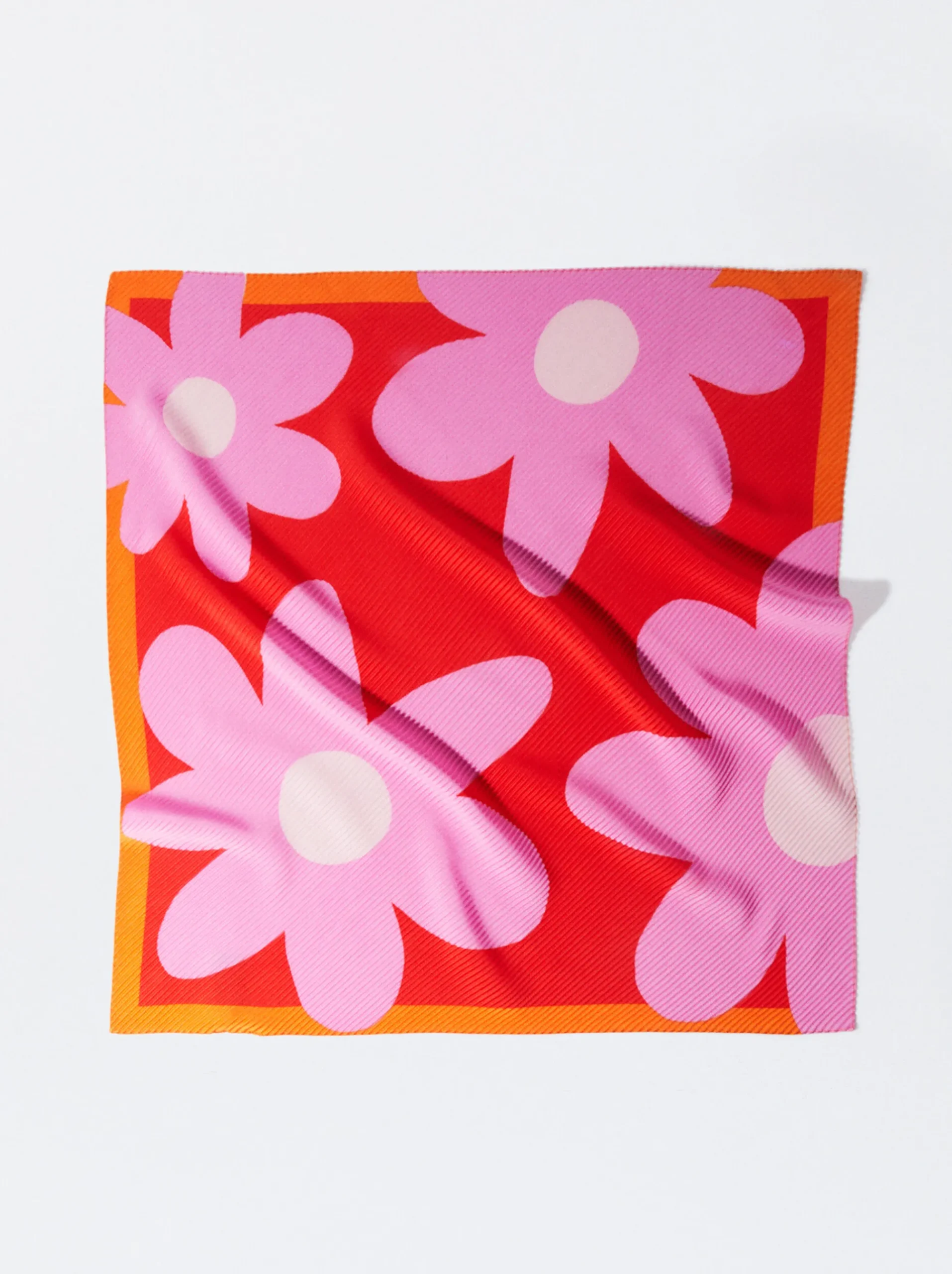 PARFOIS Schals|Schals>Quadratisches Halstuch Mit Print Mehrfarbig