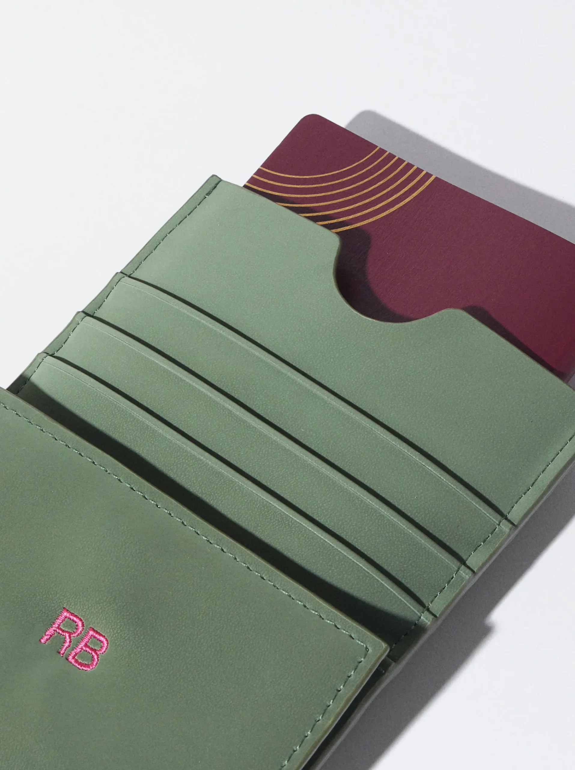 PARFOIS Printed>Reisepass Umschlag Khaki