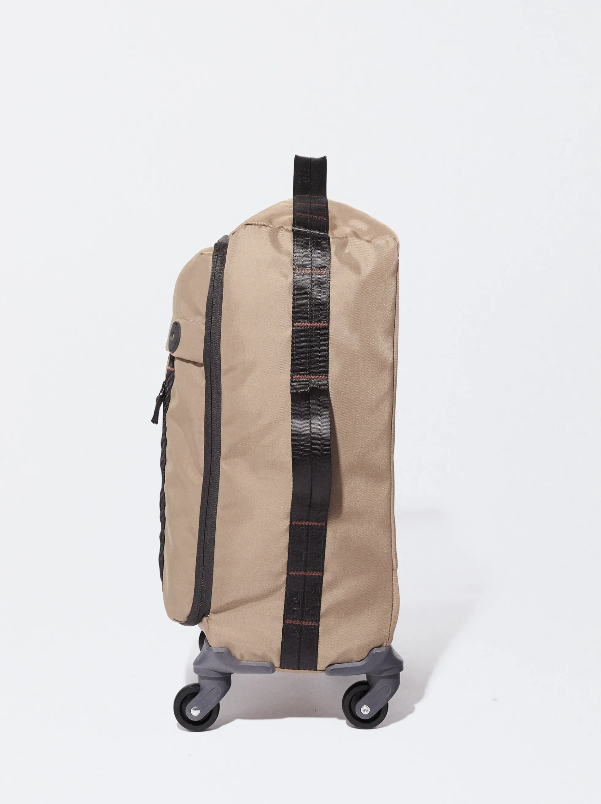 PARFOIS Grosse Taschen|Aktentaschen>Reisetrolley Aus Nylon Braun