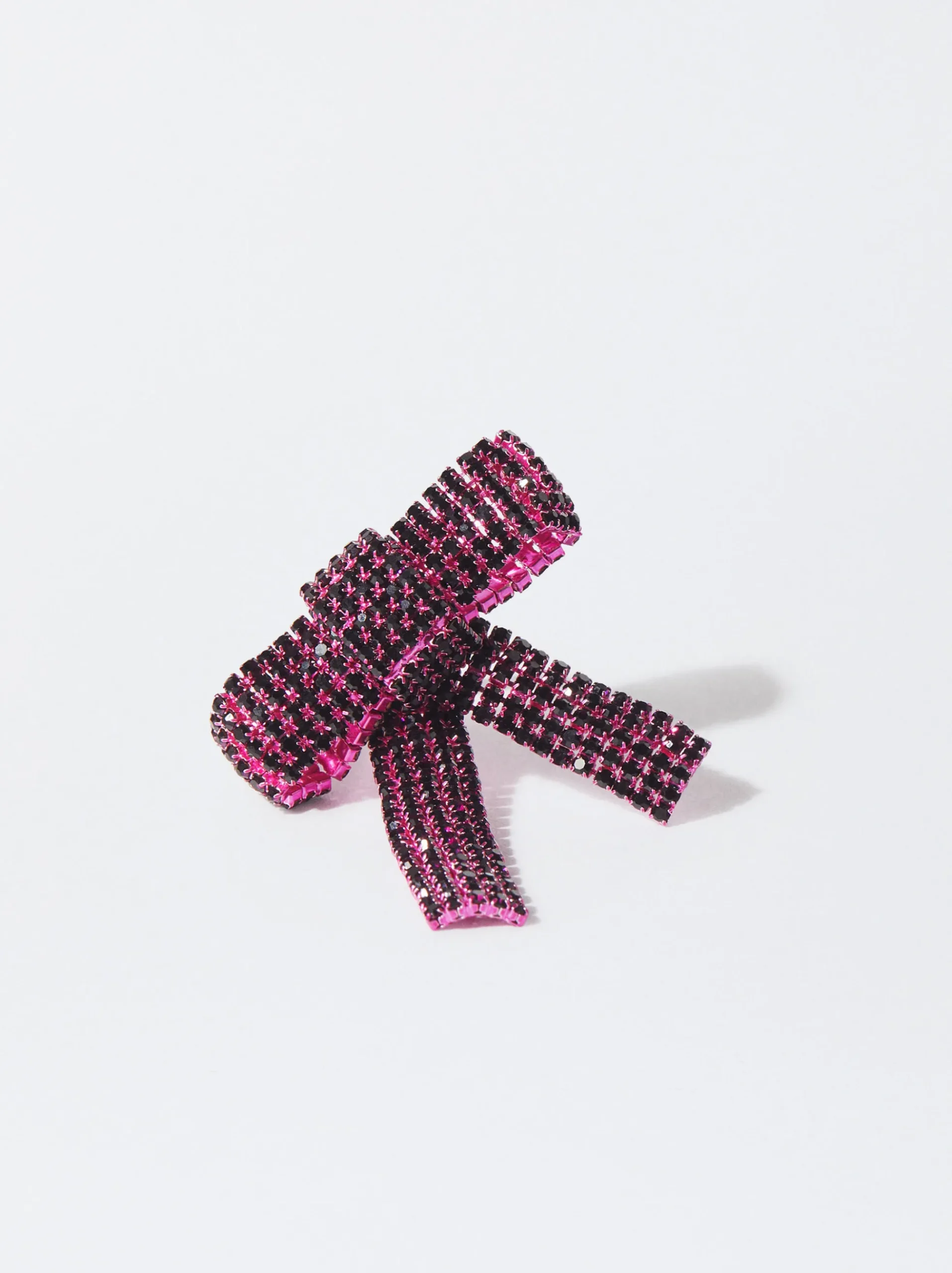 PARFOIS Basics|Strick>Ring Maxi-Bogen Fuchsia