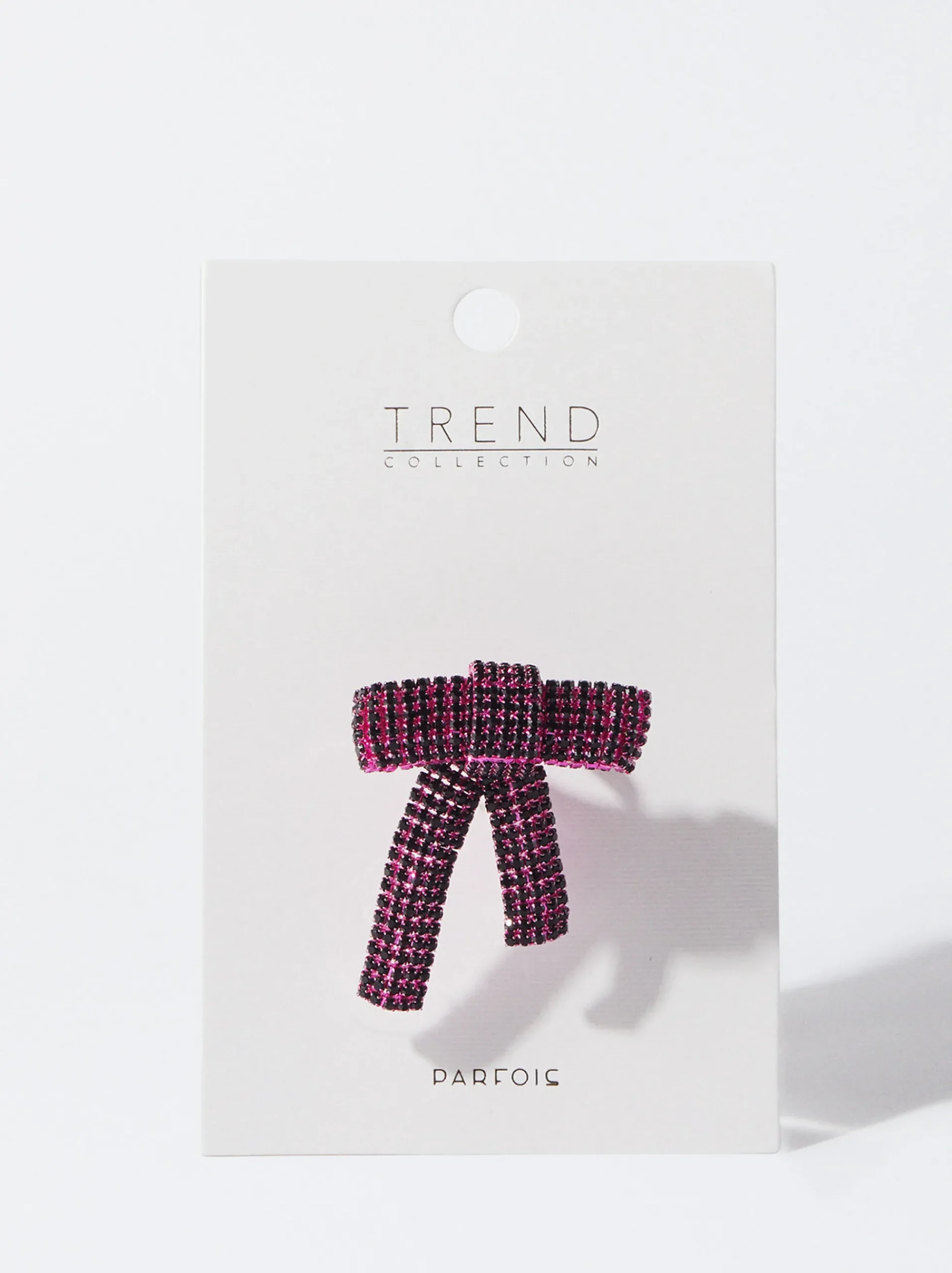 PARFOIS Basics|Strick>Ring Maxi-Bogen Fuchsia