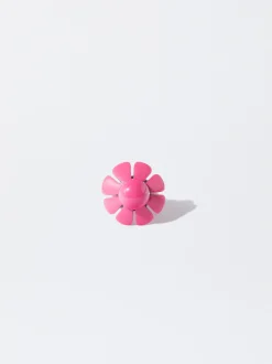 PARFOIS Basics|Hosen>Ring Mit Blume Rosa