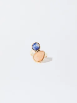 PARFOIS Basics|Hosen>Ring Mit Edelsteinen Mehrfarbig