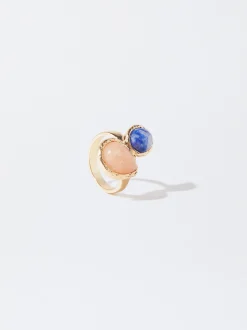 PARFOIS Basics|Hosen>Ring Mit Edelsteinen Mehrfarbig
