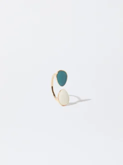 PARFOIS Basics|Hosen>Ring Mit Edelsteinen Mehrfarbig