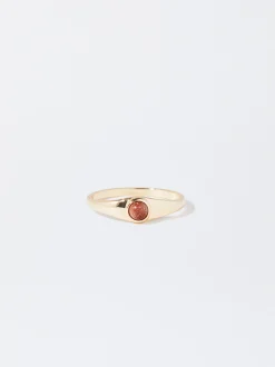 PARFOIS Basics|Tops und Shirts>Ring Mit Edelsteinen Blau