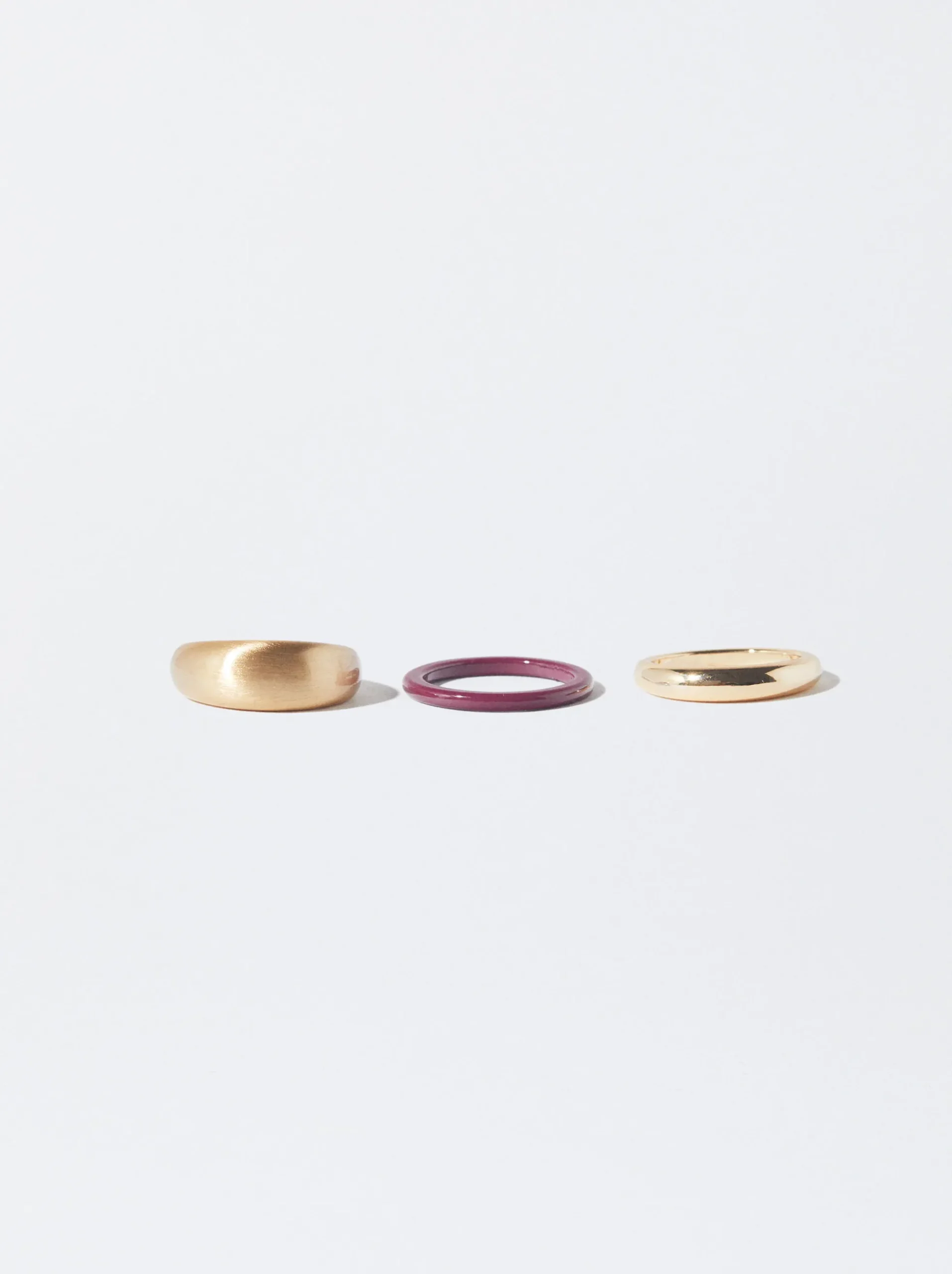 PARFOIS Basics|Hosen>Ring Mit Harz Bordeaux