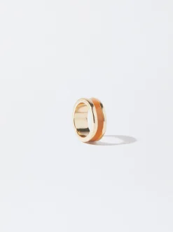 PARFOIS Basics|Hosen>Ring Mit Harz Gr&uuml;n