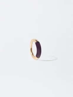 PARFOIS Basics|Hosen>Ring Mit Harz Violett