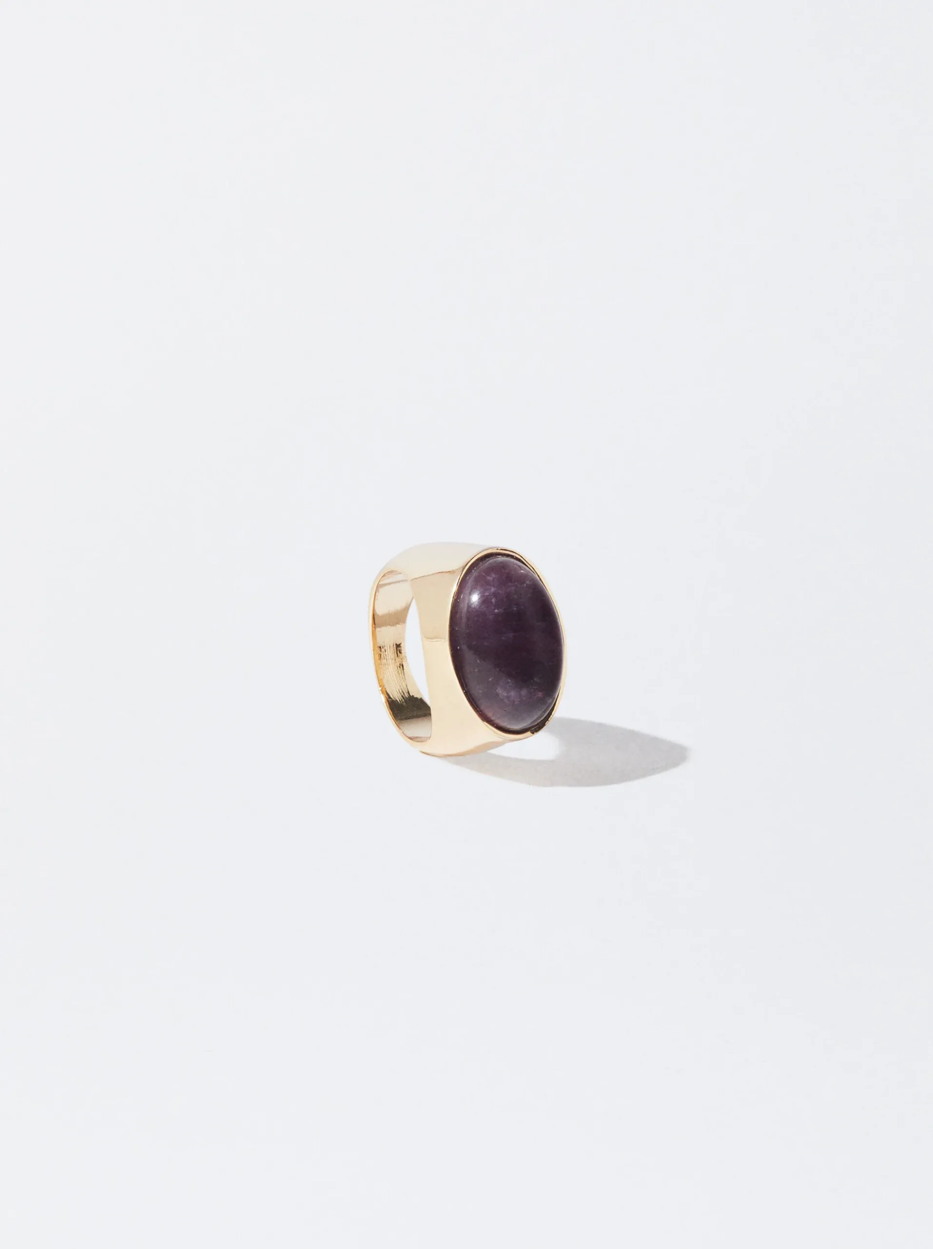PARFOIS Basics|Hemden>Ring Mit Stein Violett